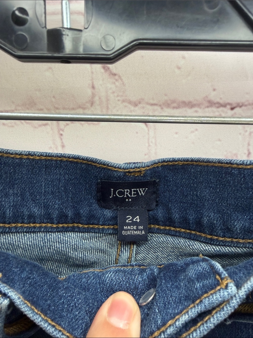 J. Crew Dark Blue Denim Jean Shorts Woman’s size XXS or 24 - Picture 2 of 3